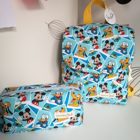 conjunto mochila+estuche